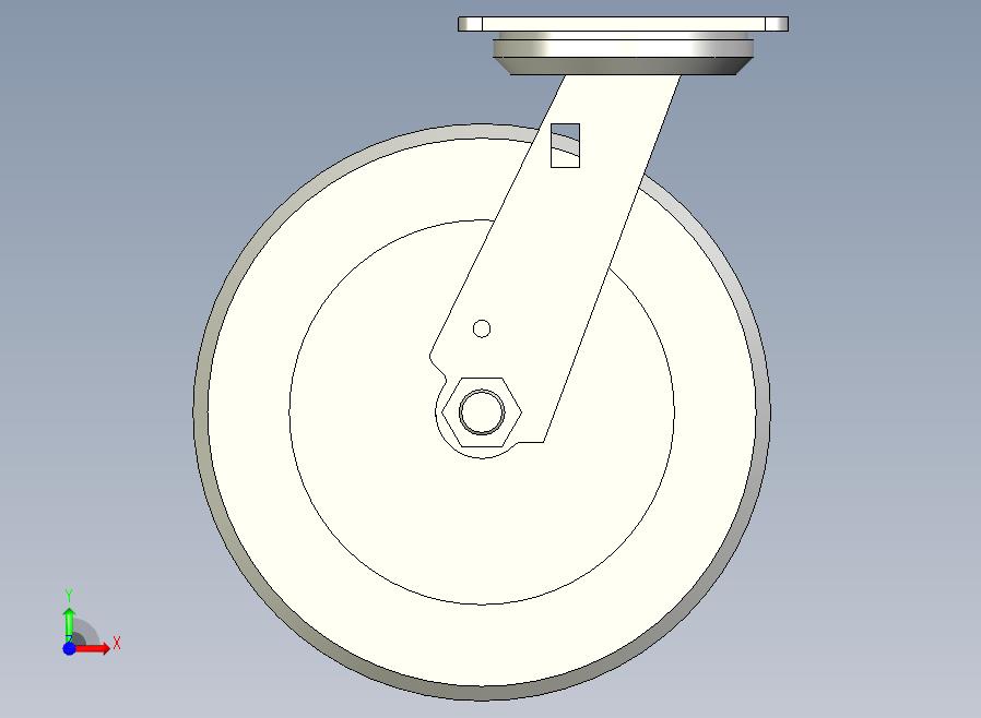 重载不锈钢型(350~450kg)万向型脚轮[CAKSS200-T]