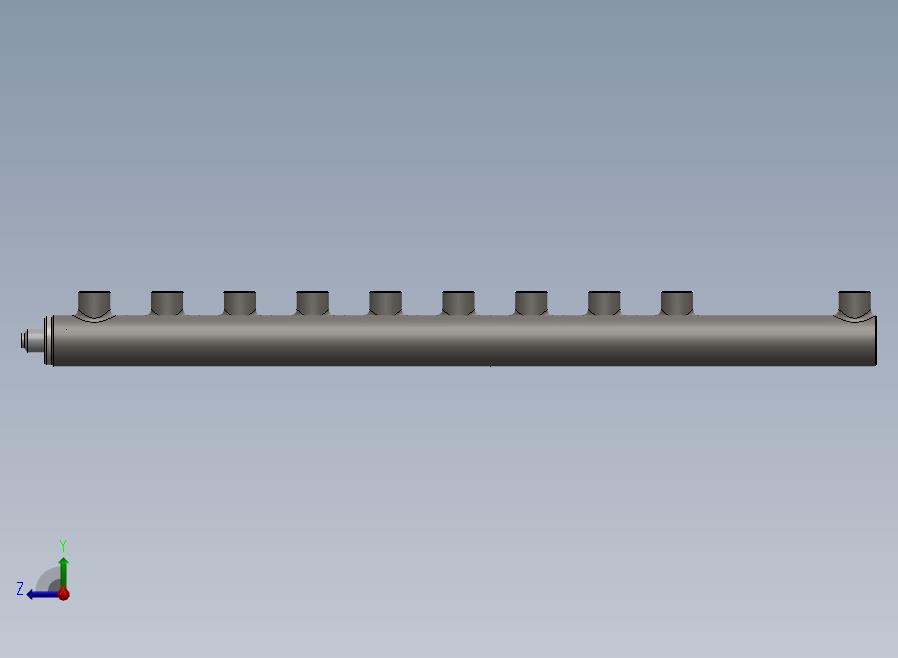 solidworks液压缸装配图设计25x16xlmm大小