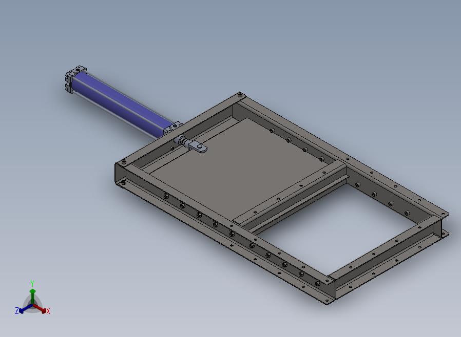 solidworks滑阀与气动元件气缸