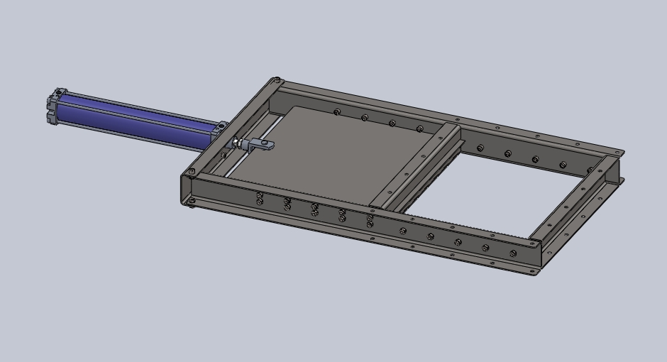 solidworks滑阀与气动元件气缸