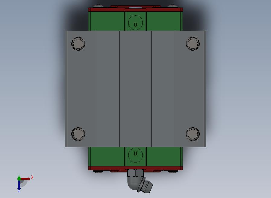 solidworksHIWIN上银直线导轨滑块副25cc