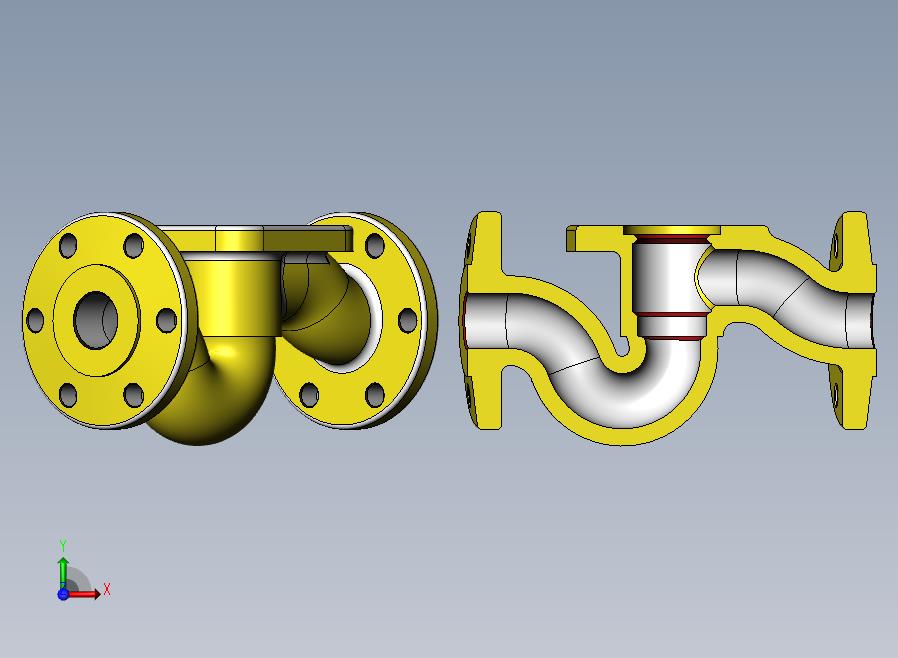 Solidworks教程70高级管道设计模型溢流管道三维基本零件造型设计。