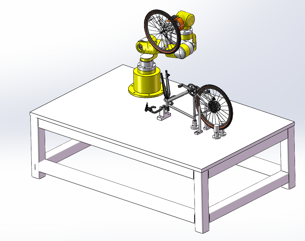 自动换轮胎机械手