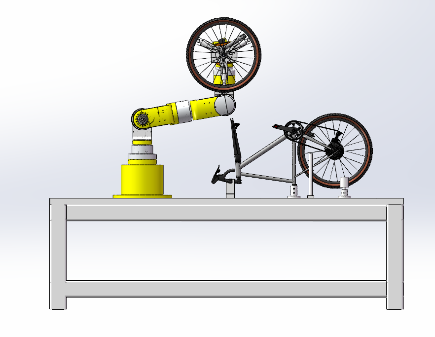 自动换轮胎机械手