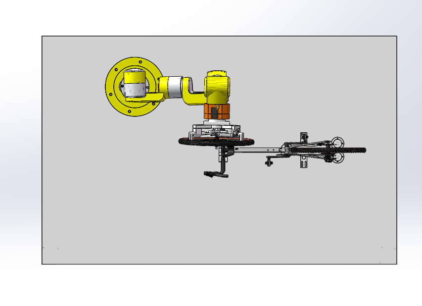 自动换轮胎机械手