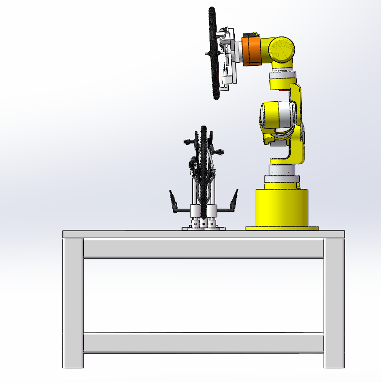 自动换轮胎机械手