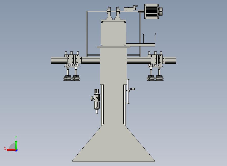 Picker+Plate+Machine取料板机拾板机3D数模图纸+STEP格式