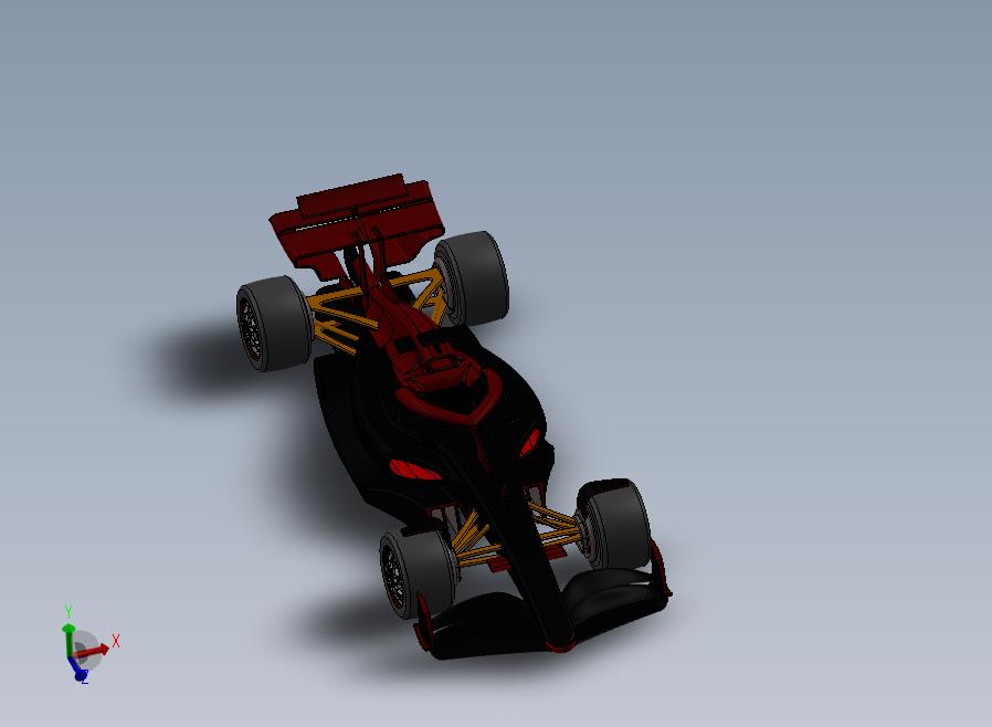 F1 赛车-solidworks