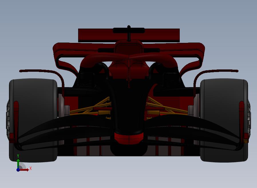 F1 赛车-solidworks