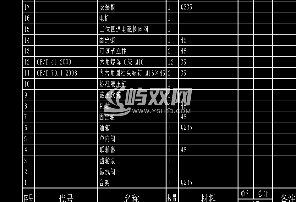 电控液压弯管机CAD