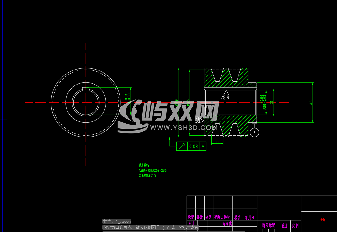 钢筋校直机CAD