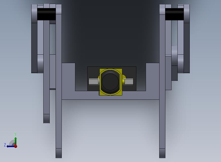 arana六足连杆行走结构3D图纸+Solidworks设计