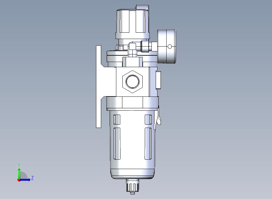 Regulator调节器组件（CKD.JP）3D图纸+STEP格式