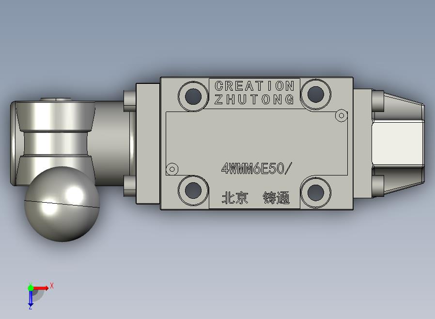 4WMM6 手动换向阀[4WMM6].step