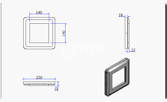 多功能取暖器(3D模型+说明书+视频+工程图)