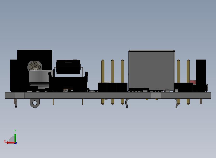 Arduino+UNO电子开发板3D数模图纸+Solidworks设计