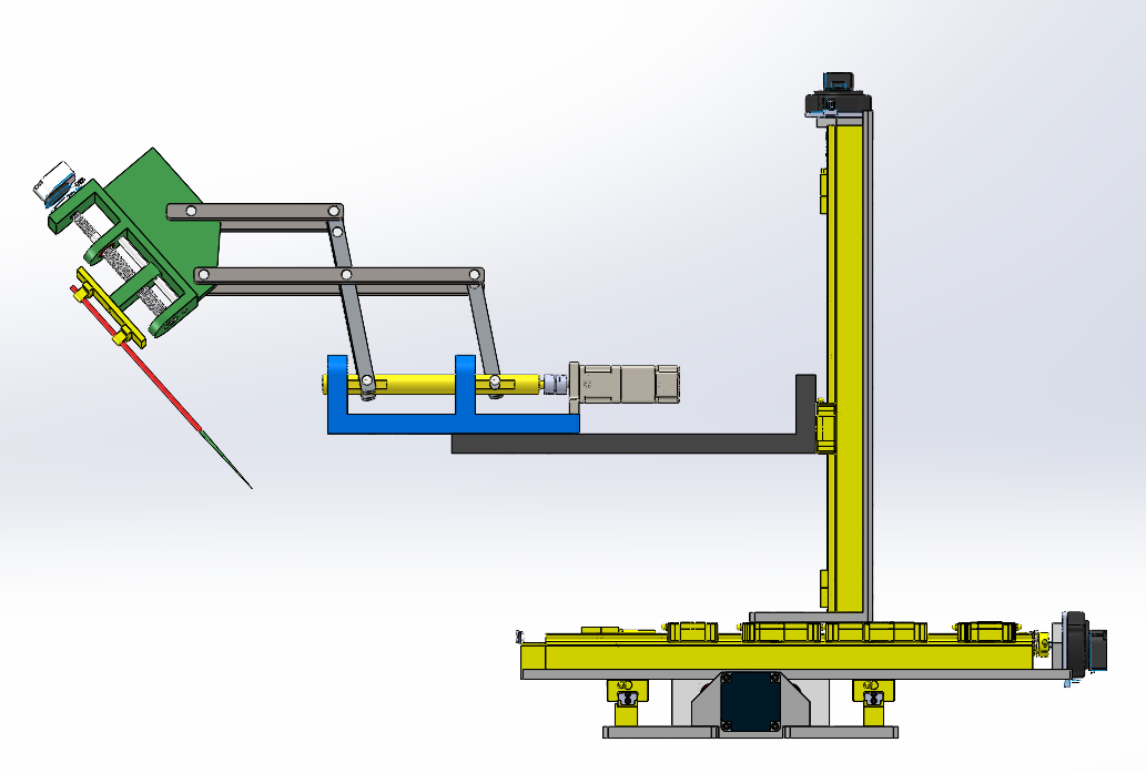 穿刺机器人-连杆机构