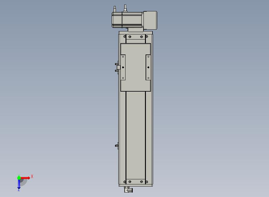 ACB14-300-LU-200W伺服电机  ACB14 皮带驱动 直线滑台模组