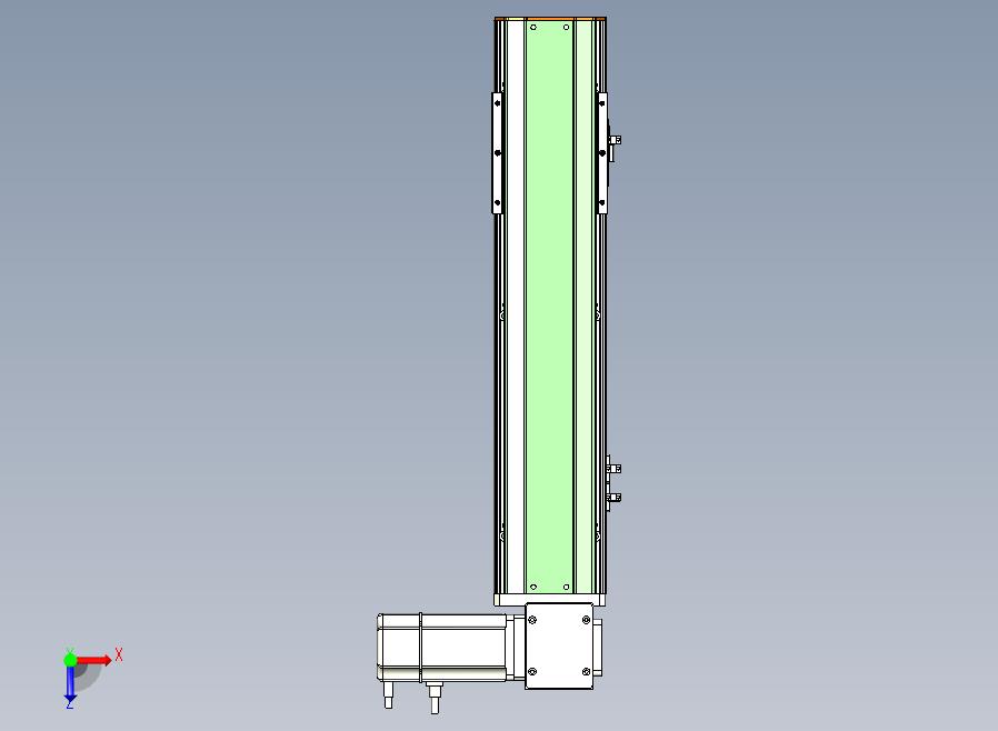 ATB10-RD-300-200W伺服电机 ATB10 皮带驱动直线滑台模组