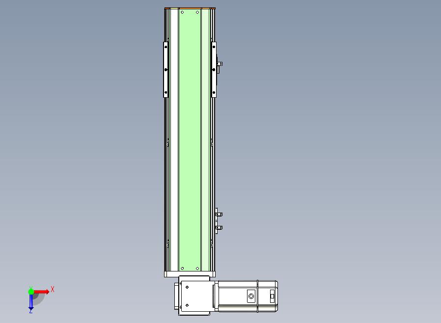 ATB10-LU-300-200W伺服电机 ATB10 皮带驱动直线滑台模组