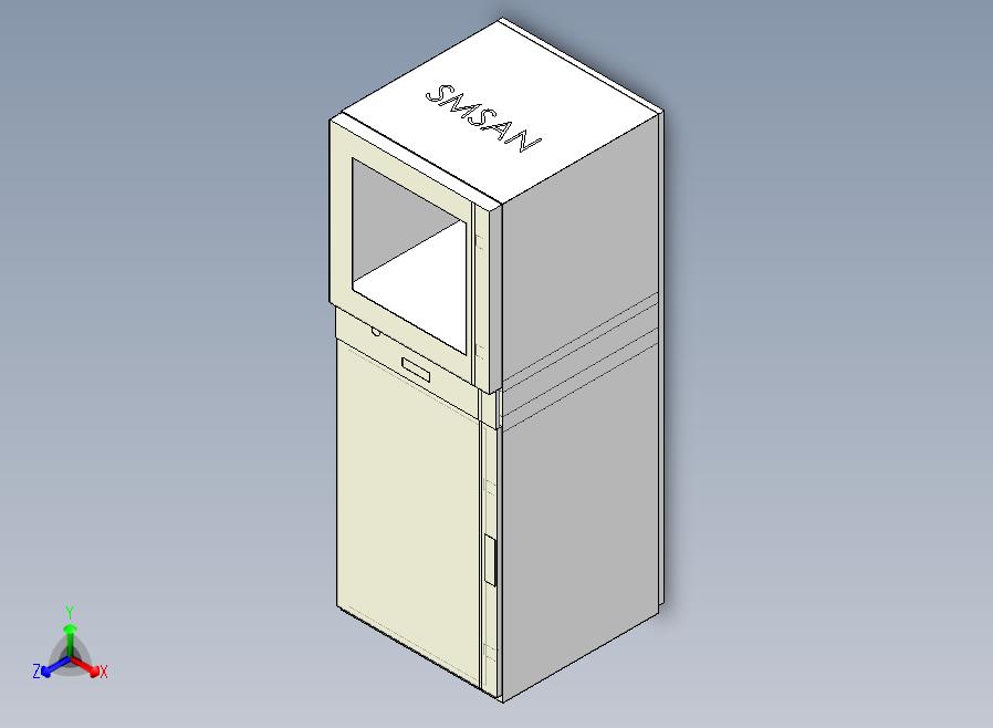 BPC不锈钢电脑柜系列[BPC6016600304]