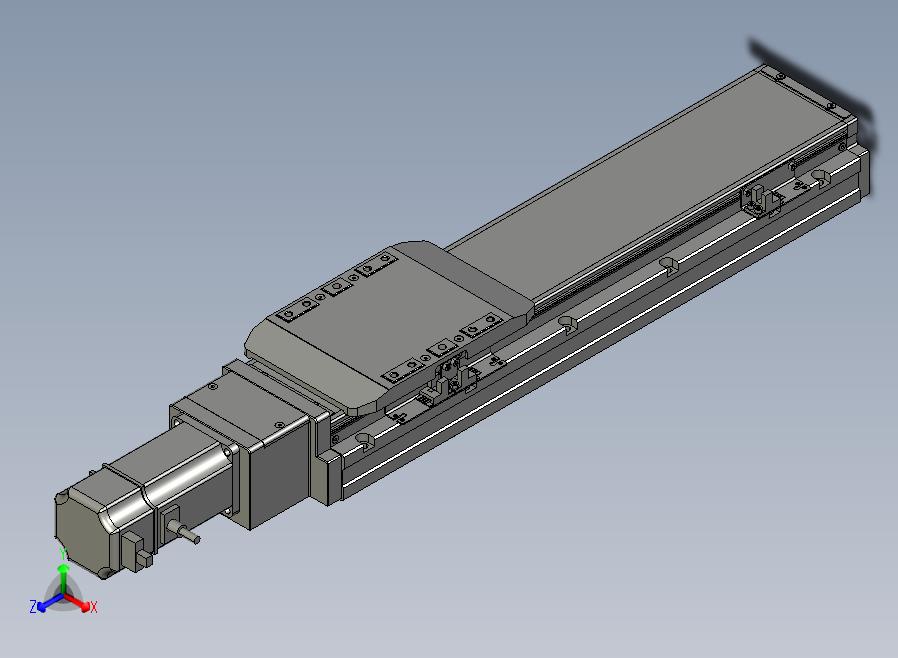 DZ120-300-MS 120型 导轨内嵌式直线模组滑台 适配400W马达直连