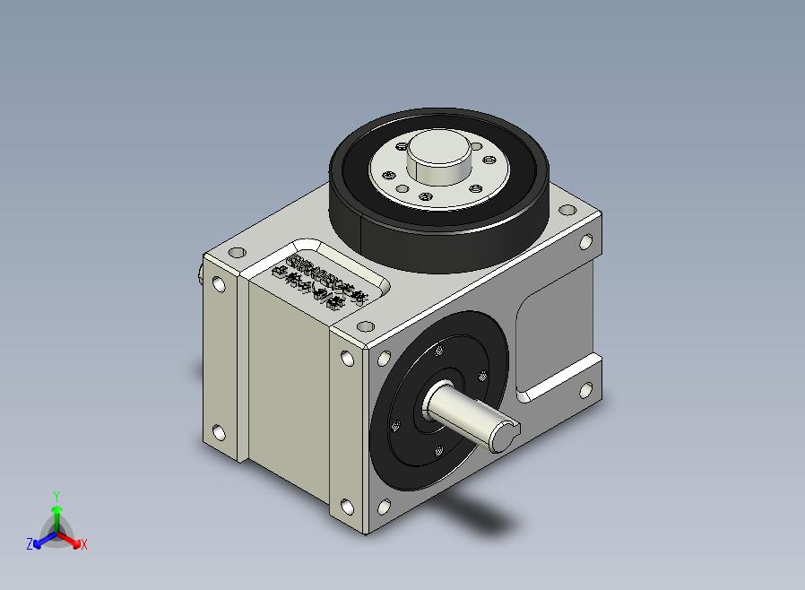 ER-RU45DF英锐凸轮分割器3D壳体和法兰面加销孔标准图纸(电话15062628977)AA