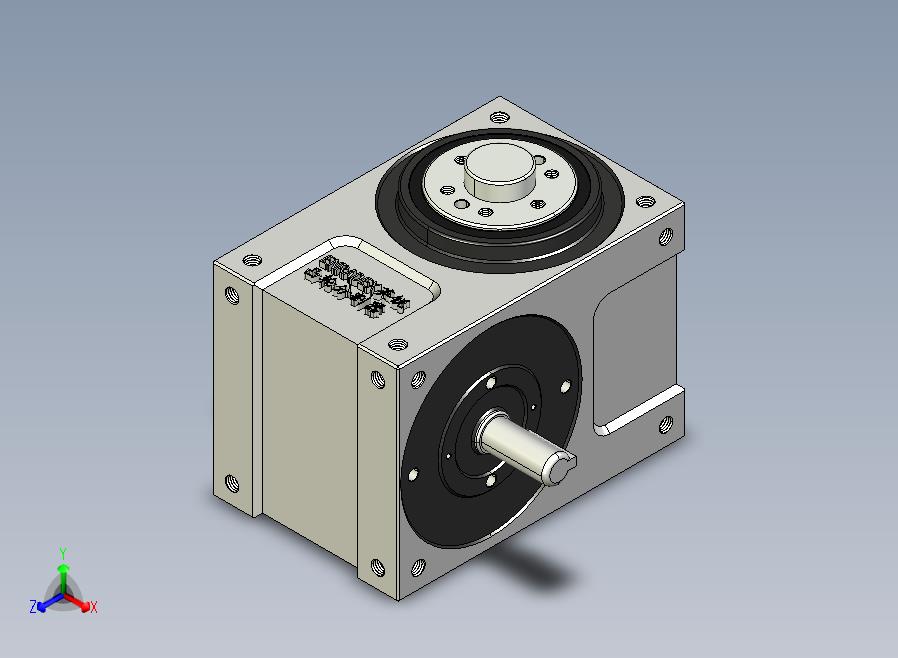 ER-RU60DF英锐凸轮分割器3D壳体和法兰面加销孔标准图纸(电话15062628977)AA