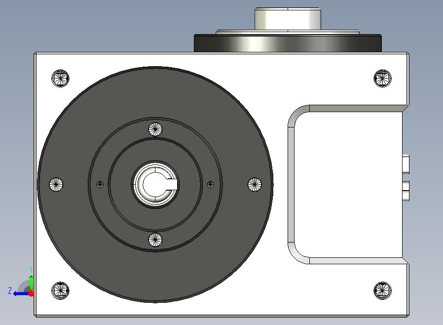 ER-RU60DF英锐凸轮分割器3D壳体和法兰面加销孔标准图纸(电话15062628977)AA