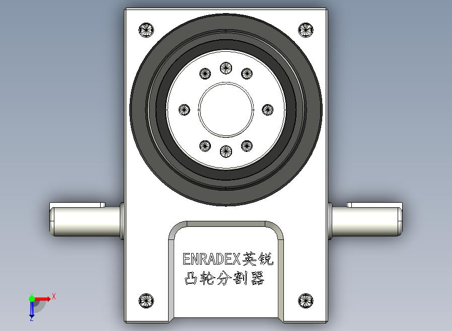 ER-RU60DF英锐凸轮分割器3D壳体和法兰面加销孔标准图纸(电话15062628977)AA