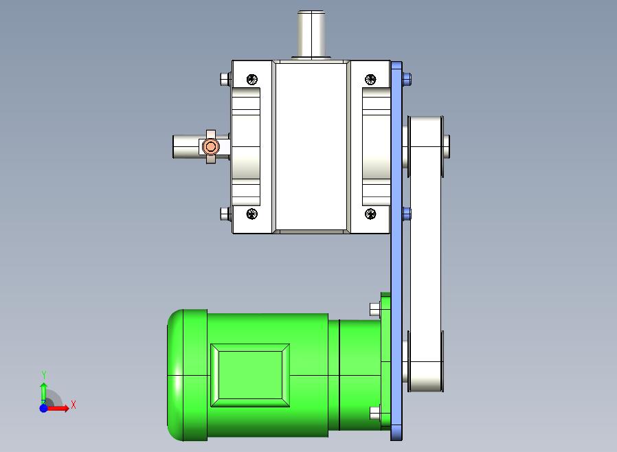 ER-RU110DS英锐凸轮分割器配电机全套3D图档