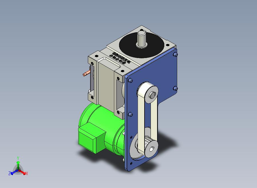 ER-RU110DS英锐凸轮分割器配电机全套3D图档