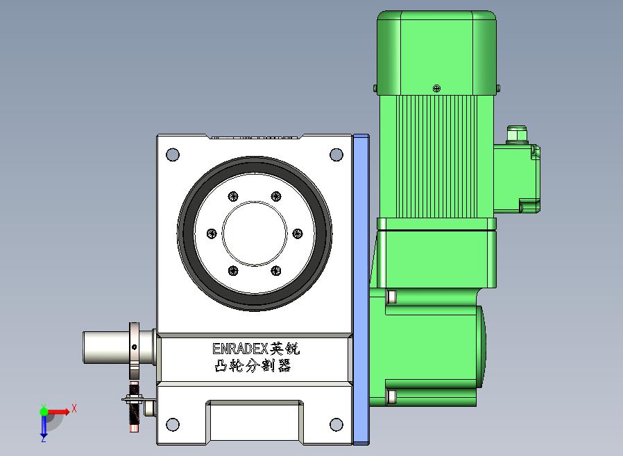 ER-RU140DF英锐凸轮分割器全套3D图档