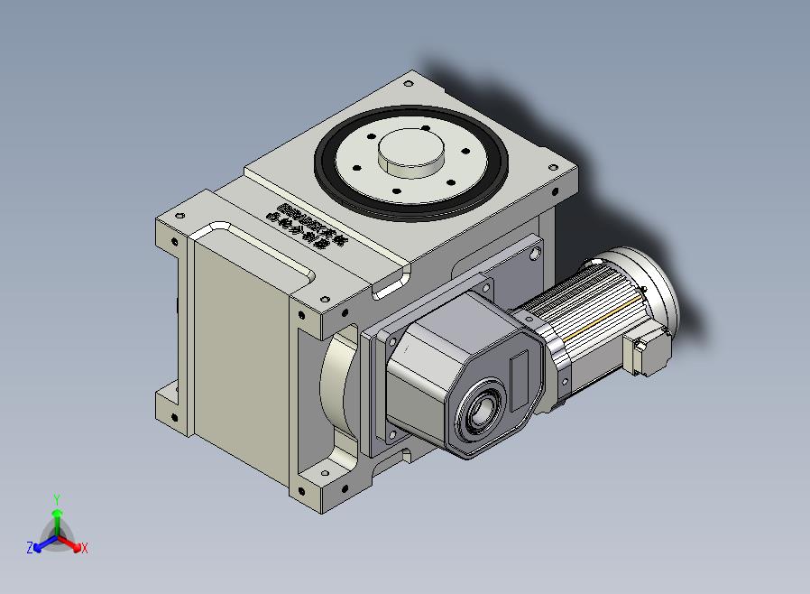 ER-RU250DF英锐凸轮分割器全套3D图档