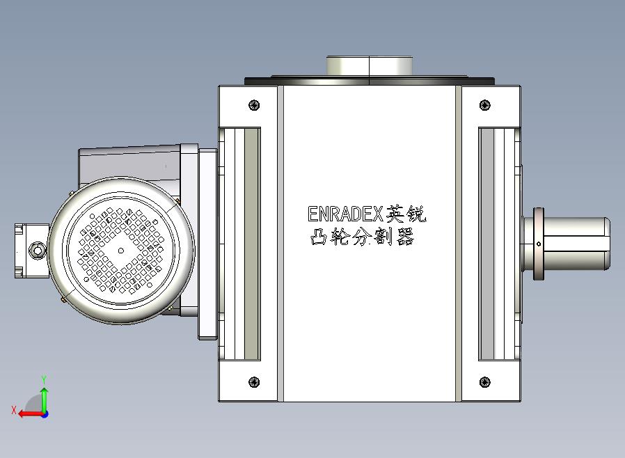 ER-RU250DF英锐凸轮分割器全套3D图档