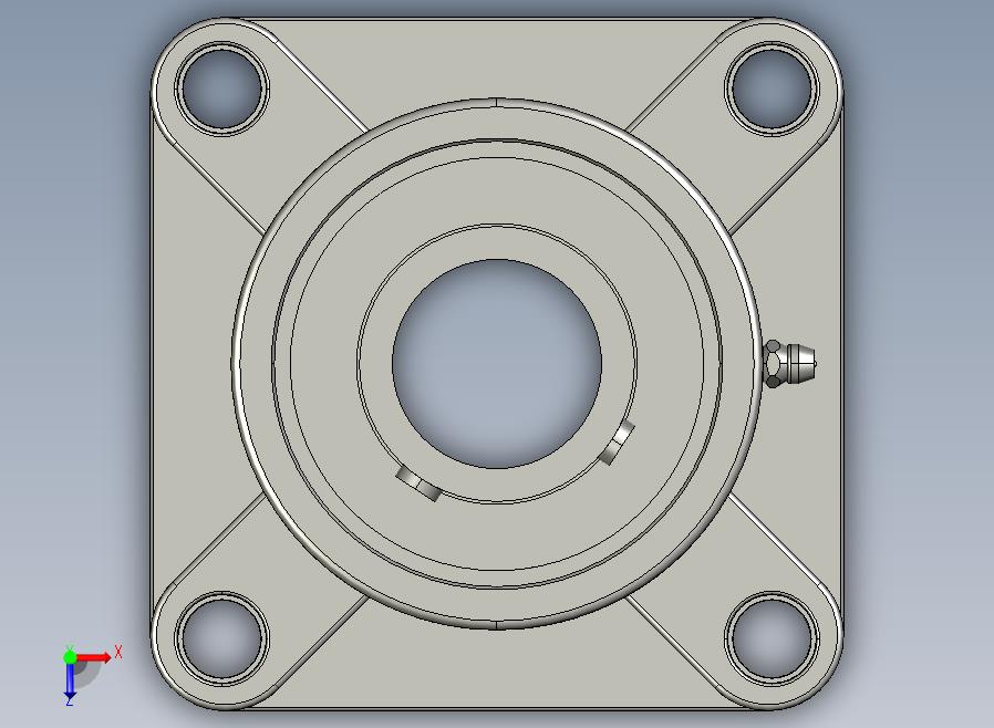 FU207-PBT-C1塑料方形轴承座