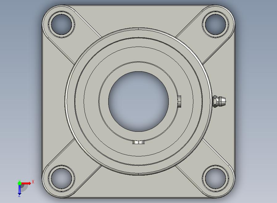 FU208-PBT-C1塑料方形轴承座