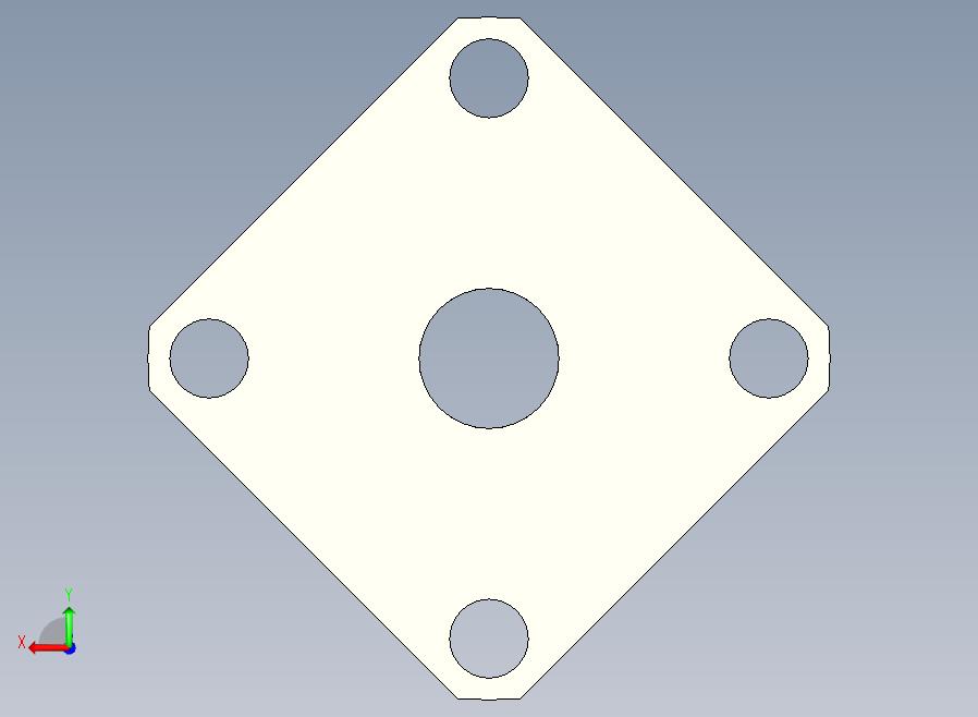 GBJ11-D8M导向轴支座（开口型法兰型）