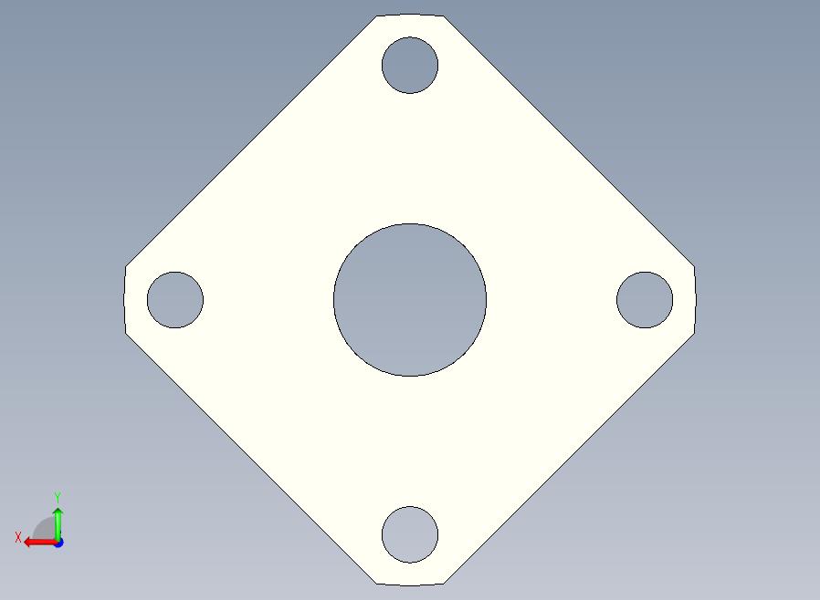 GBJ11-D15导向轴支座（开口型法兰型）