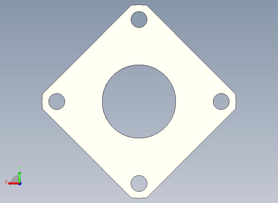 GBJ11-D30导向轴支座（开口型法兰型）