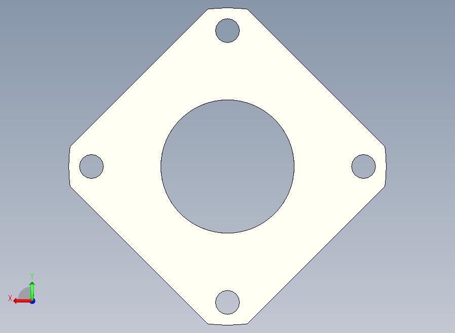 GBJ11-D50导向轴支座（开口型法兰型）