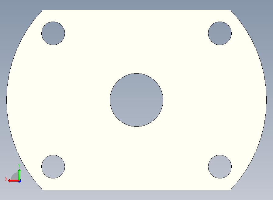 GBJ21-D8导向轴支座（开口型法兰型）