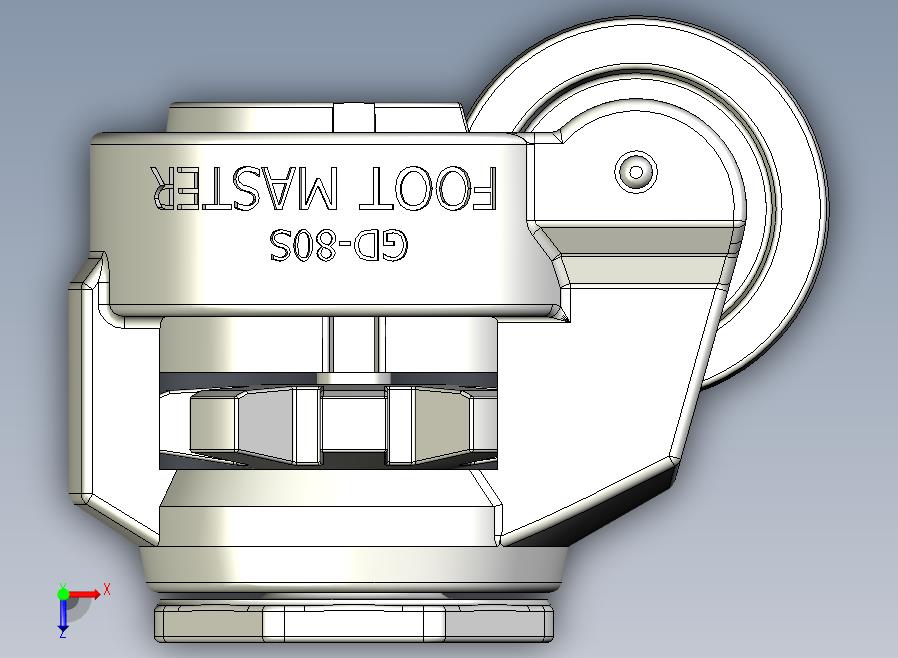 GD-80-S水平调节脚轮[GD-80-S]