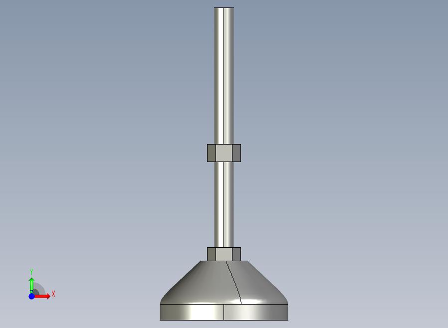 GDS80-M12-L150-C1不锈钢固定调整脚蹄