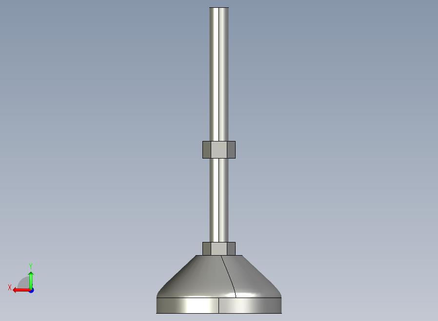 GDS80-M12-L150-C1不锈钢固定调整脚蹄