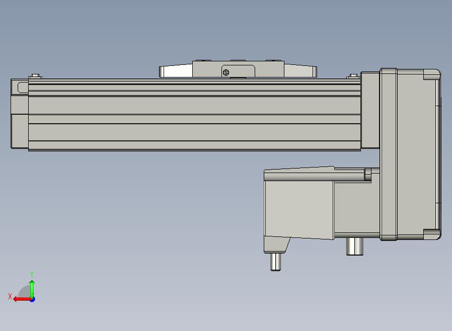 GTH4-L#-50-BM-M05-C3 GTH4内嵌式螺杆滑台 电机后折 TOYO模组