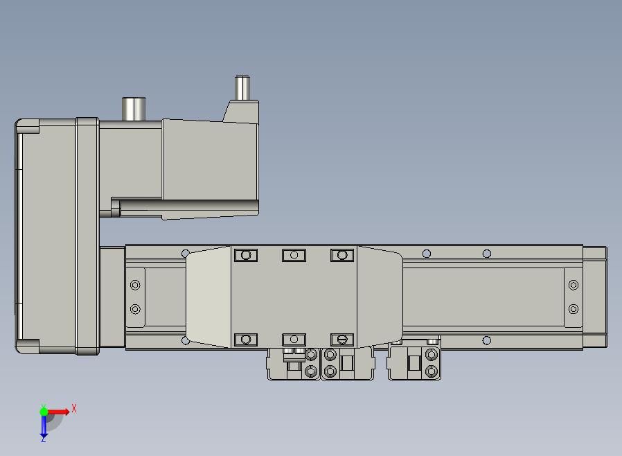 GTH4-L#-50-BR-M05-C3 GTH4内嵌式螺杆滑台 电机右折 TOYO滑台