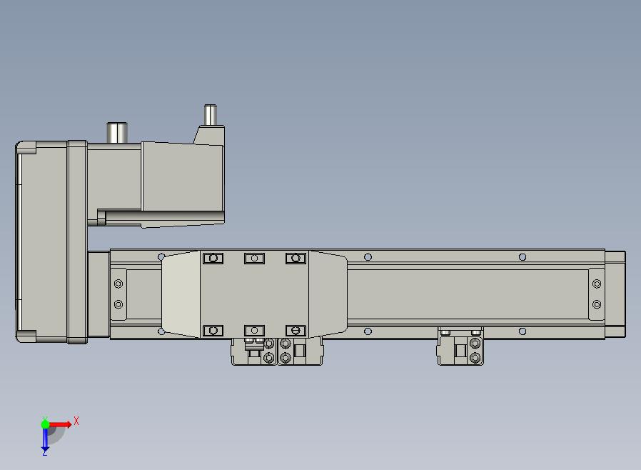 GTH4-L#-100-BR-M05-C3 GTH4内嵌式螺杆滑台 电机右折 TOYO滑台