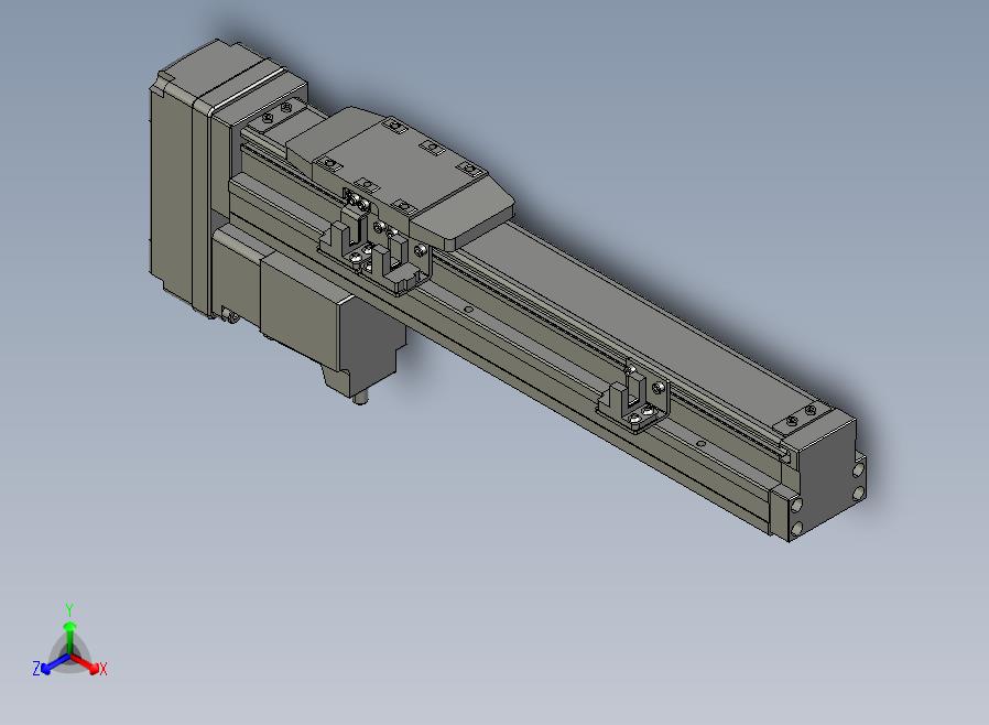 GTH4-L#-150-BM-M05-C3 GTH4内嵌式螺杆滑台 电机后折 TOYO模组