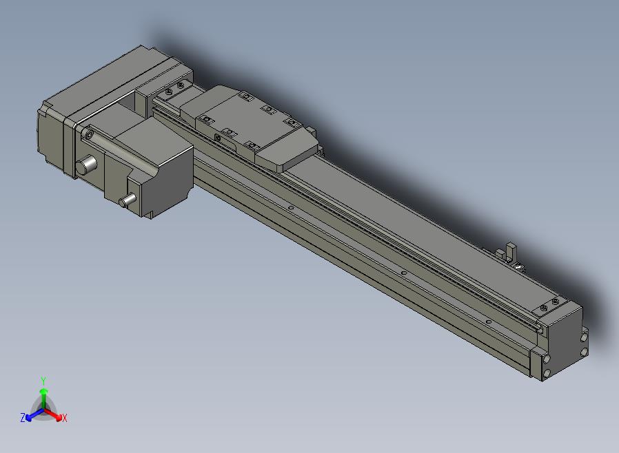 GTH4-L#-200-BL-M05-C3 GTH4内嵌式螺杆滑台 电机左折 Toyo直线模组